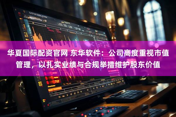 华夏国际配资官网 东华软件：公司高度重视市值管理，以扎实业绩与合规举措维护股东价值